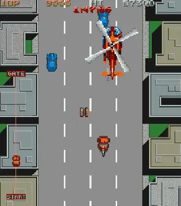 City Bomber (Japan) screen shot game playing